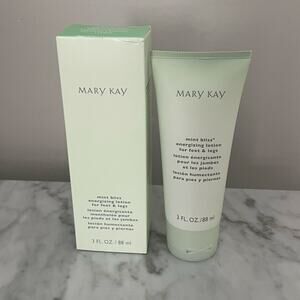 Mary Kay Mint Bliss Energizing Lotion NWT for Feet and Legs Moisturizer